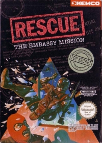 Rescue: The Embassy Mission Box Art