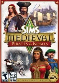 Sims Medieval, The: Pirates And Nobles Box Art