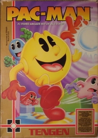 Pac-Man (#1 Video Arcade Hit of All Time!) Box Art