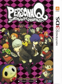 Persona Q: Shadow of the Labyrinth - The Wild Cards Premium Edition Box Art