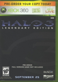 Halo 3 - Legendary Edition Box Art