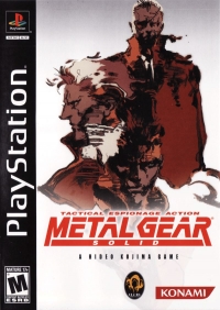 Metal Gear Solid (Part of a set) Box Art