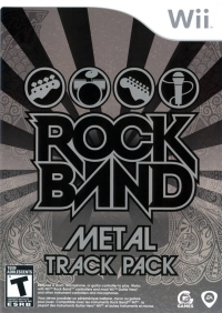 Rock Band Metal Track Pack Box Art