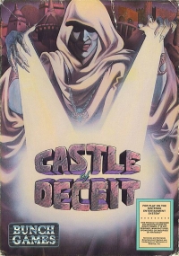 Castle of Deceit (blue cartridge) Box Art