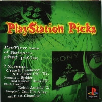 PlayStation Picks (SCUS-94960) Box Art
