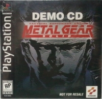 Metal Gear Solid Demo CD Box Art