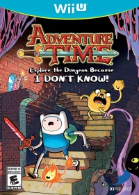 Adventure Time: Explore the Dungeon Because I Don't Know! Box Art