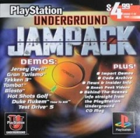 PlayStation Underground Jampack Box Art