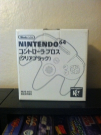 Nintendo 64 Controller - Clear Black [JP] Box Art