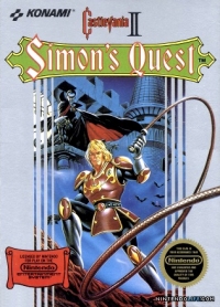 Castlevania II: Simon's Quest Box Art