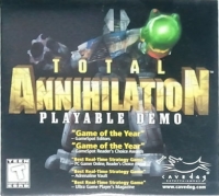 Total Annihilation Playable Demo Box Art