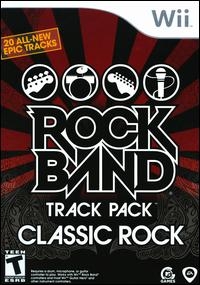 Rock Band Track Pack Classic Rock Box Art