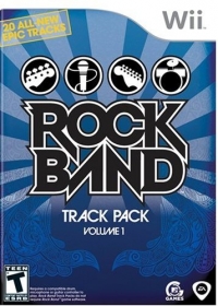 Rock Band Track Pack Volume 1 Box Art