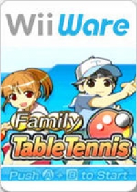 Family Table Tennis Box Art