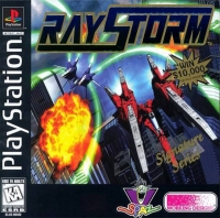 Raystorm (red ship disc) Box Art
