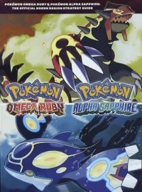 Pokémon Omega Ruby & Pokémon Alpha Sapphire: The Official Hoenn Region Strategy Guide Box Art