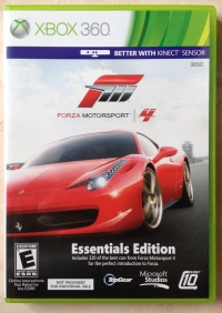 Forza Motorsport 4: Essentials Edition - Xbox 360 