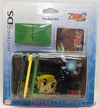 Legend of Zelda: Phantom Hourglass Pocket Kit w/ Case Skin & Stylus Box Art