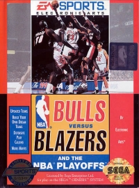 Bulls Versus Blazers and the NBA Playoffs (Limited Edition) Box Art