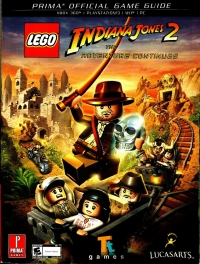 LEGO Indiana Jones 2: The Adventure Continues - Prima Official Game Guide Box Art