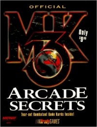 Official Mortal Kombat 3 Arcade Secrets Box Art