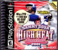 Sammy Sosa High Heat Baseball 2001 (Win a Trip) Box Art