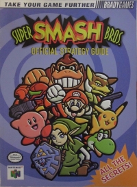 Super Smash Bros. - Official Strategy Guide Box Art