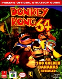 Donkey Kong 64 - Prima's Official Strategy Guide Box Art