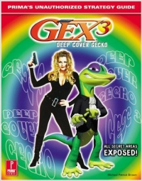 Gex 3: Deep Cover Gecko - Prima's Unauthorized Strategy Guide Box Art