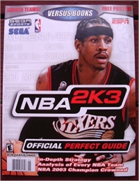 NBA 2K3 - Official Perfect Guide Box Art