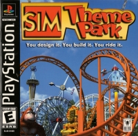 Sim Theme Park (purple disc) Box Art