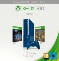 Microsoft Xbox 360 E 500GB - Max: The Curse of Brotherhood / Toy Soldiers - Special Edition Box Art