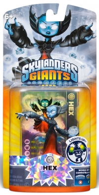 Skylanders Giants - Hex (LightCore) Box Art