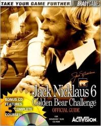 Jack Nicklaus 6: Golden Bear Challenge Official Guide Box Art