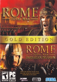 Rome: Total War - Gold Edition (small box) Box Art