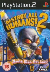 Destroy All Humans! 2 [UK] Box Art
