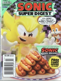 Sonic Super Digest #7 Box Art