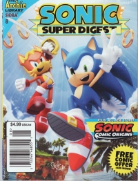 Sonic Super Digest #8 Box Art