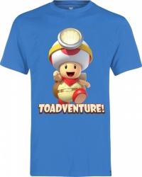 Captain Toad: Treasure Tracker Toadventure! Official T-Shirt Box Art