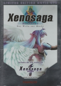 Xenosaga Episode I: Der Wille zur Macht Limited Edition Movie DVD (DVD) Box Art