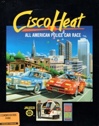 Cisco Heat: All American Police Car Race (disk) Box Art