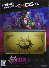 Nintendo 3DS LL - The Legend of Zelda: Majora's Mask 3D Box Art