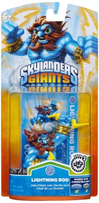 Skylanders Giants - Lightning Rod [NA] Box Art