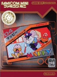 Mappy - Famicom Mini Box Art