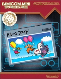 Balloon Fight - Famicom Mini Box Art