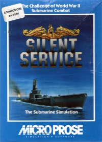 Silent Service (blue sky / cassette) Box Art