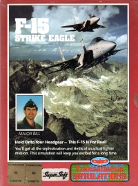 F-15 Strike Eagle (Transatlantic Simulations) Box Art