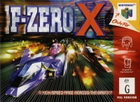 F-Zero X Box Art