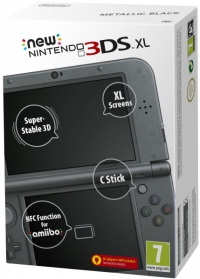 Nintendo 3DS XL (Metallic Black) [EU] Box Art
