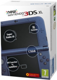 Nintendo 3DS XL (Metallic Blue) [EU] Box Art